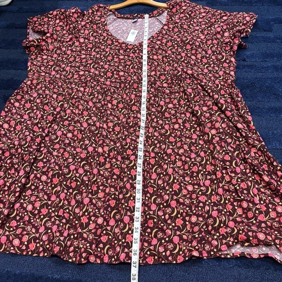 NWT Old Navy 4X Sing Dress Floral Flutter Sleeve - Picture 11 of 13